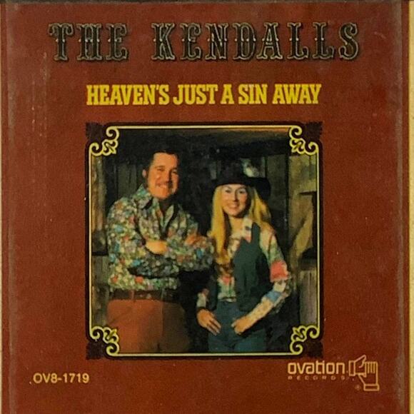 Vintage 8-Track - The Kendalls - Heaven's Just a Sin Away - 1976 Ovation Records - Picture 3 of 8